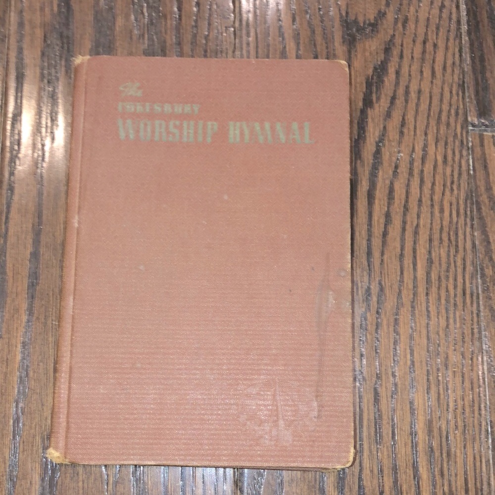 Vintage worship hymnal music